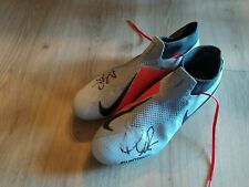 Scarpe da calcio Nike originali autografate da Alessio Romagnoli Milan scudetto 