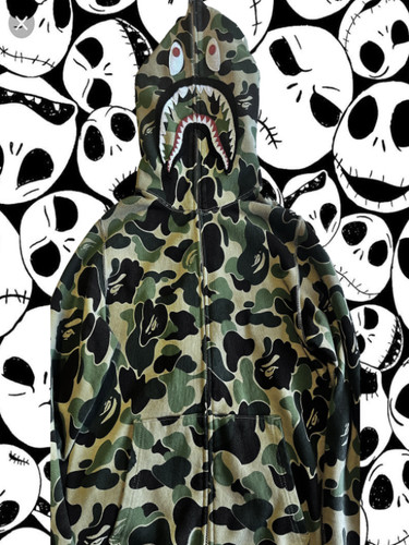 Felpa con cappuccio bape - felpa,