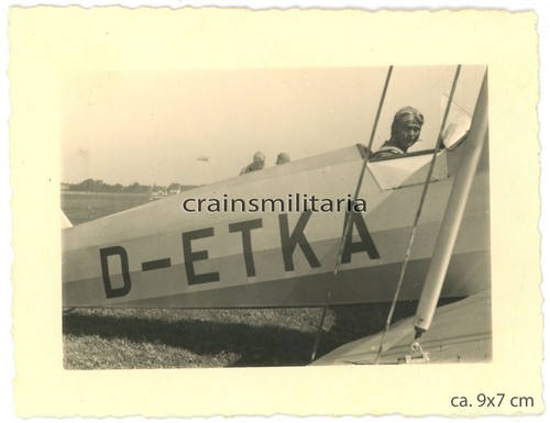 Orig foto luftwaffe - orig., pilota