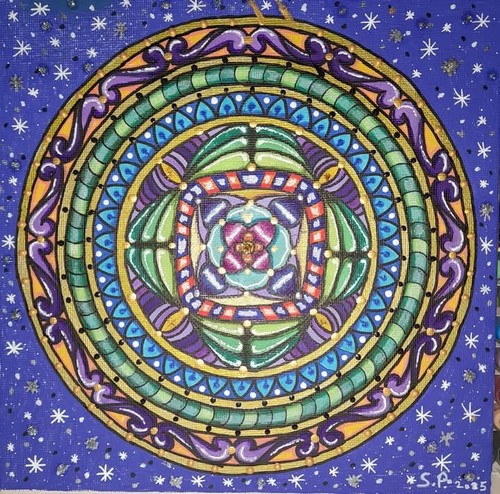 Mandala tela senza - tela,,