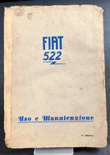 FIAT 522 C 522 L Manuale Uso Manutenzione Instruction Manual