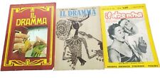 Lotto Rivista Il Dramma Teatro Anni 30 50 70 Critica Teatrale Volumi Numeri Ita