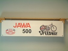 JAWA 500 Speedway Bici Banner