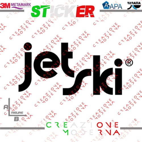 Adesivo sticker logo jetski - sticker,