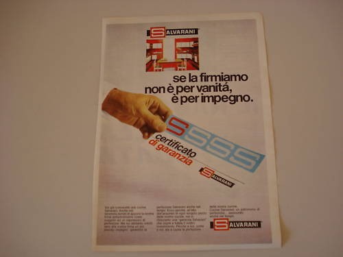 Advertising pubblicità 1969 - advertising,