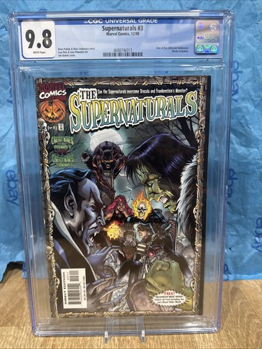 Supernaturals cgc 8 marvel - supernaturals, 3
