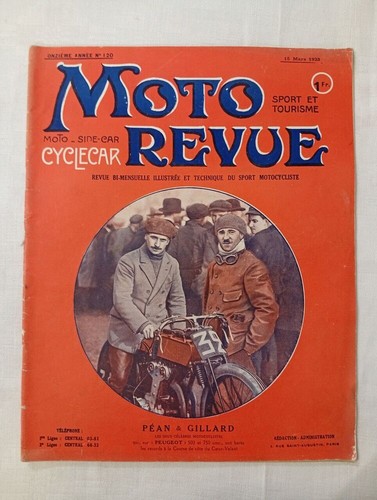 Moto revue 120 - revue/n°, 1923
