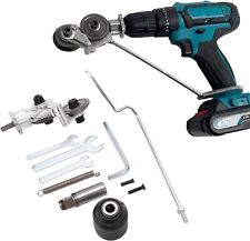 Trapano attacco metallo taglierina - utensile portatile doppia testa nibbler lamiera