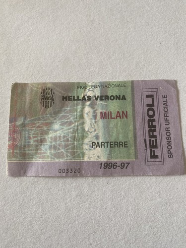 Verona-milanbiglietto/ticket