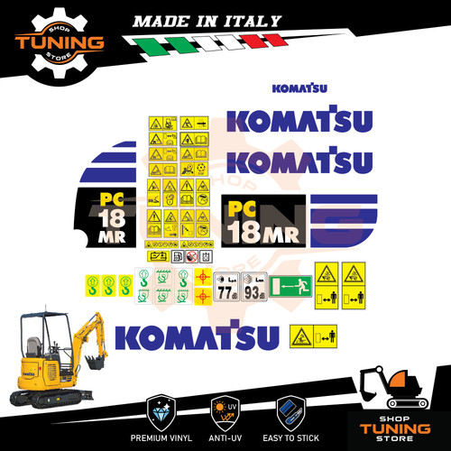Kit adesivi mezzi lavoro - adesivi, da