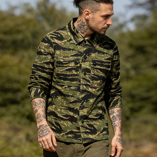 Camicie mimetiche uomo righe - uomo,