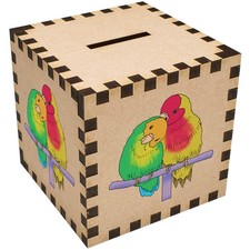 'Couple Parrots' Money Box /