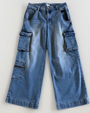 Jeans cargo Forever 21 gamba