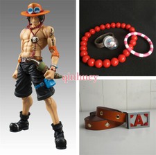 Anime ONE PIECE Portgas D Ace Cosplay Collana Bracciale Pointer Bangle Cintura Prop