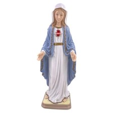 Statua del Sacro Cuore di Maria in Porcellana 30 cm Navel PB9564