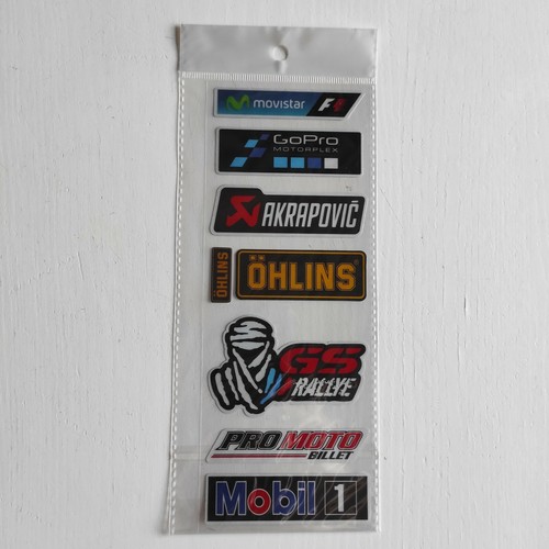 Adesivi moto set stickers - adesivi,