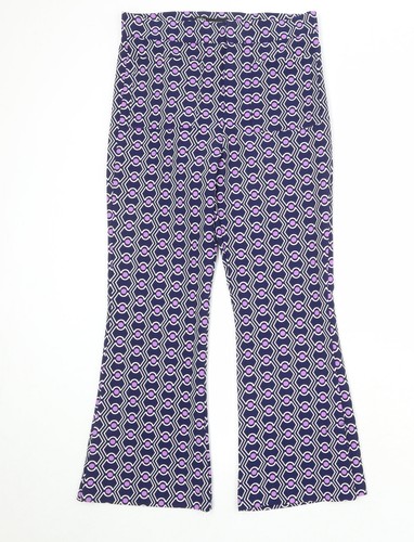 Zara womens blue geometric - zara,