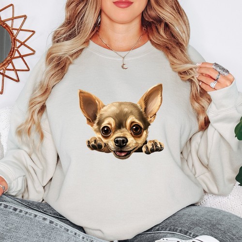 Felpa donna chihuahua dog - felpa,