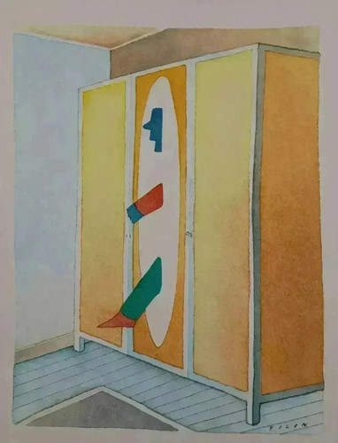 Jean michel folon cammino - jean-michel,