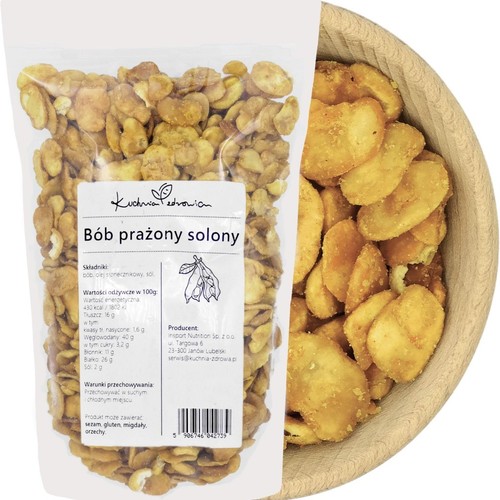 Fagioli fava tostati salati - tostati,