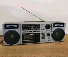 Stereo Radio Cassette Phonola TR4845 Boombox Radio Portatile Vintage AM/FM✅