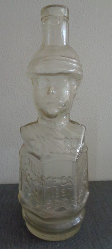 Antica bottiglia personaggio - antica,