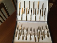 12 posate argento solingen 800