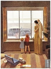 PUBBLICITA' 1934 FIAT 522 S