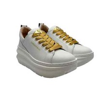 Sneakers Con Lacci Oro Lorenzo