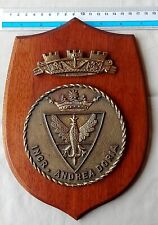 CREST CON STEMMA MARINA MILITARE INCROCIATORE ANDREA DORIA
