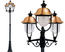 LAMPIONE APOLLO 3 LUCI SU PALO