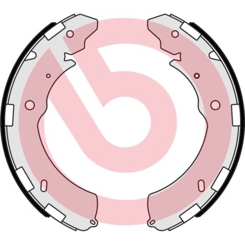 Set ganasce freno brembo 54 - ganasce,