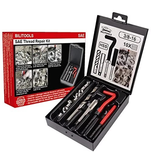 Inch thread repair - 3/8-16, kit