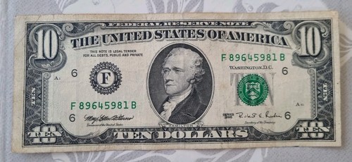 Banconota dollari hamilton - dollari,