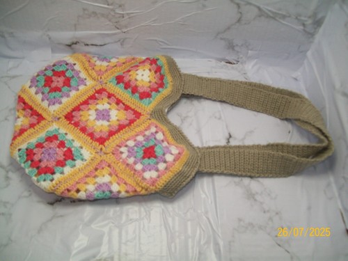 Borsa fatta mano lana - in,