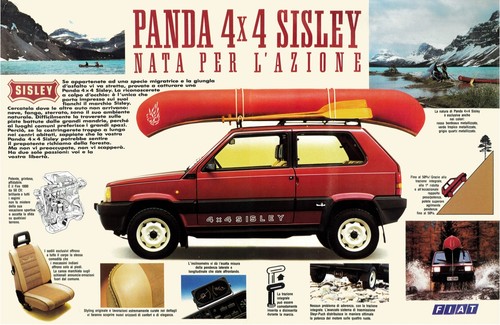 Stampa pubblicita fiat panda - stampa,