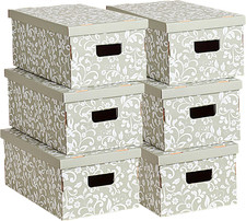 Set 6 Scatole Portaoggetti in