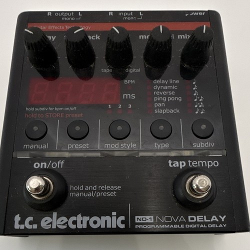 Electronic nova delay - nd-1,