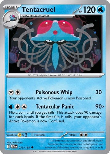 Reverse holofoil tentacruel - -,