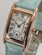 Orologio rettangolare oro rosa - orologio,