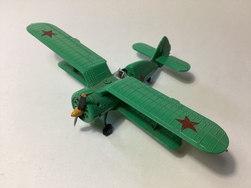 Rare 153 metal biplane - metal,