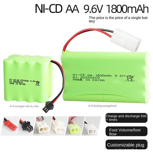 1pack 9 6v 1800mah - 1pack, aa