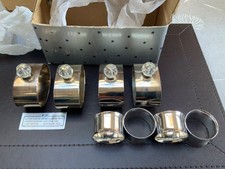 4x Silver Plated on Solid