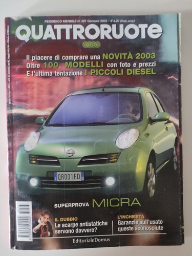 Rivista quattroruote 567 - n,