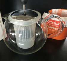 Bodum Assam Tea Press vetro borosilicato e acciaio inox 1 l. senza scatola