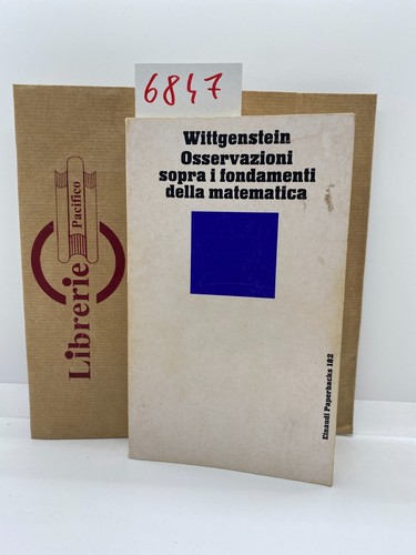 Wittgenstein osservazioni - l.,