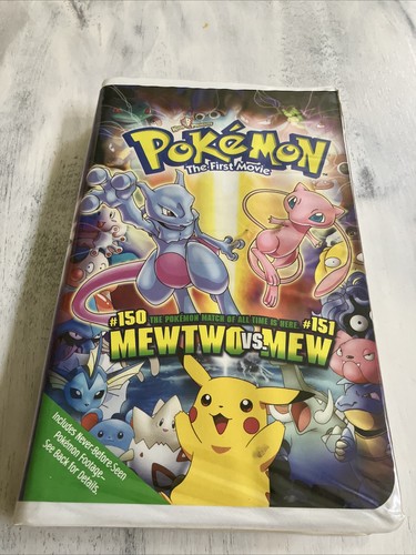 Pokemon the first movie vhs - first,