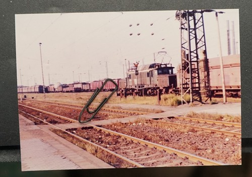 Foto ddr elektrolok triebwagen - foto,
