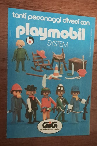 Pubblicità gig playmobil - gig,