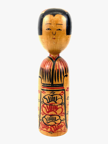 Statuina bambola legno - statuina,
